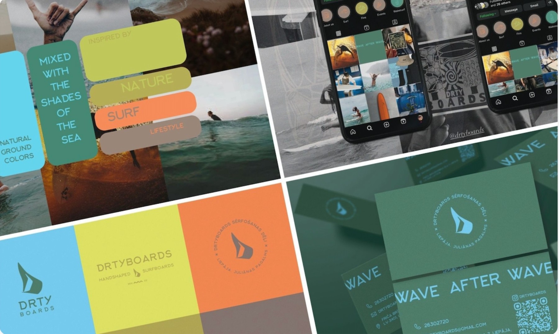 DRTY BOARDS branding slide 2