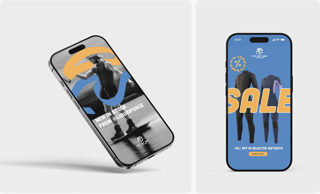 KiteSurfShop slide 1